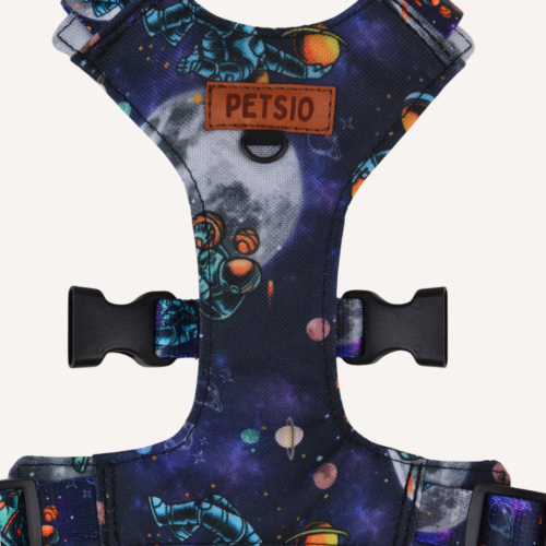 Szelki Bezuciskowe dla psa ASTRONAUTA