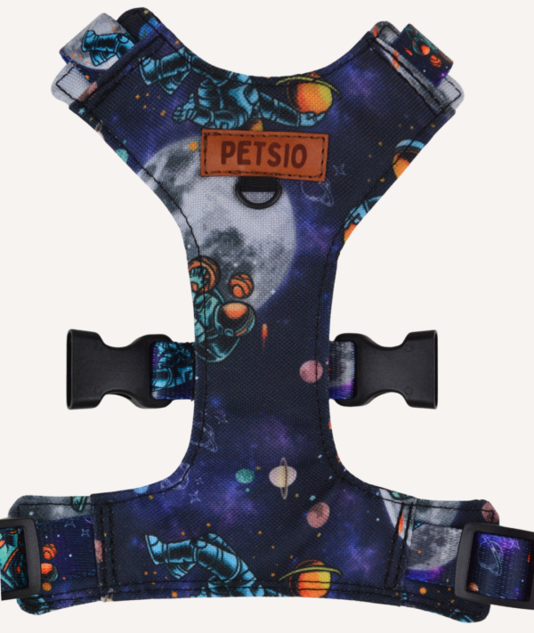 Szelki Bezuciskowe dla psa ASTRONAUTA