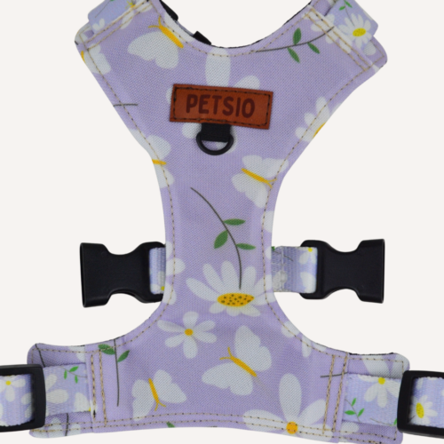 bezucisk stokrotki Szelki Bezuciskowe dla psa STOKROTKI