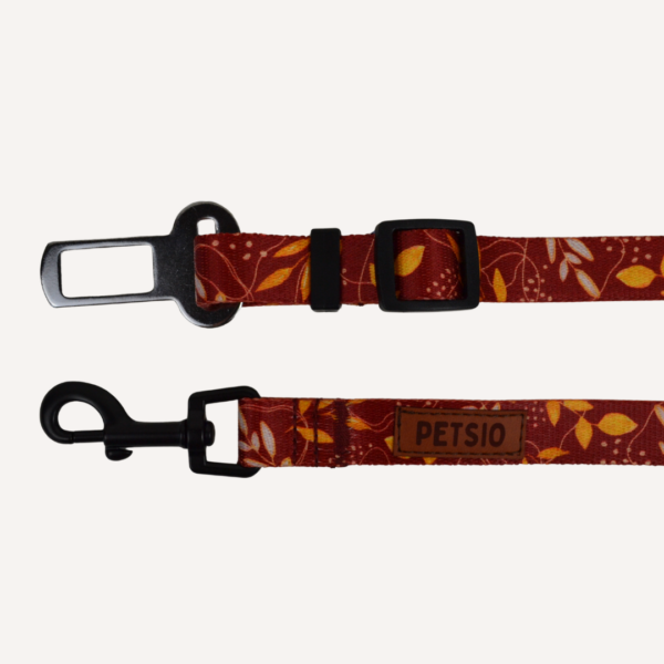 pas jesienne Pas samochodowy dla psa JESIENNE SZALEŃSTWO