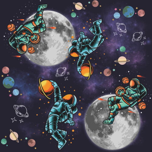 Muszka dla psa ASTRONAUTA