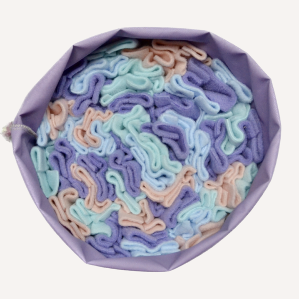 Worek węchowy dla psa LILIOWY